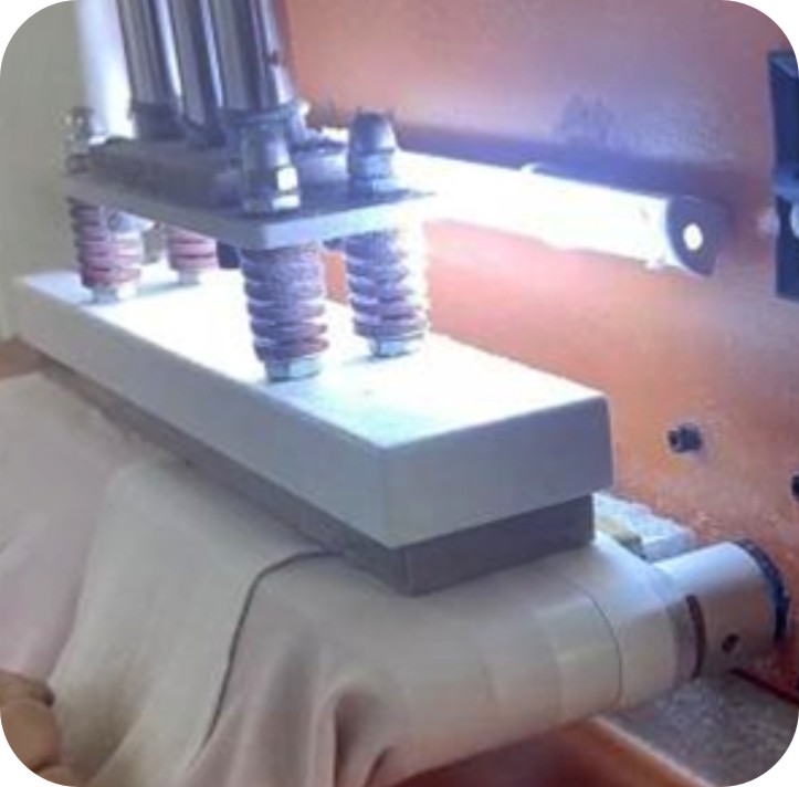 Special small equipment for hot pressing and shaping 1