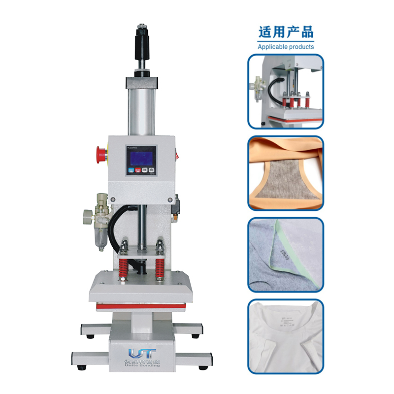Pneumatic heat press machine
