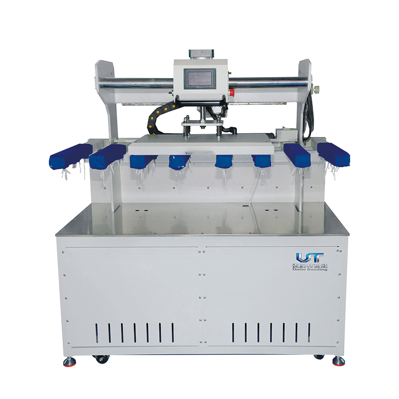 Long arm pressing machine